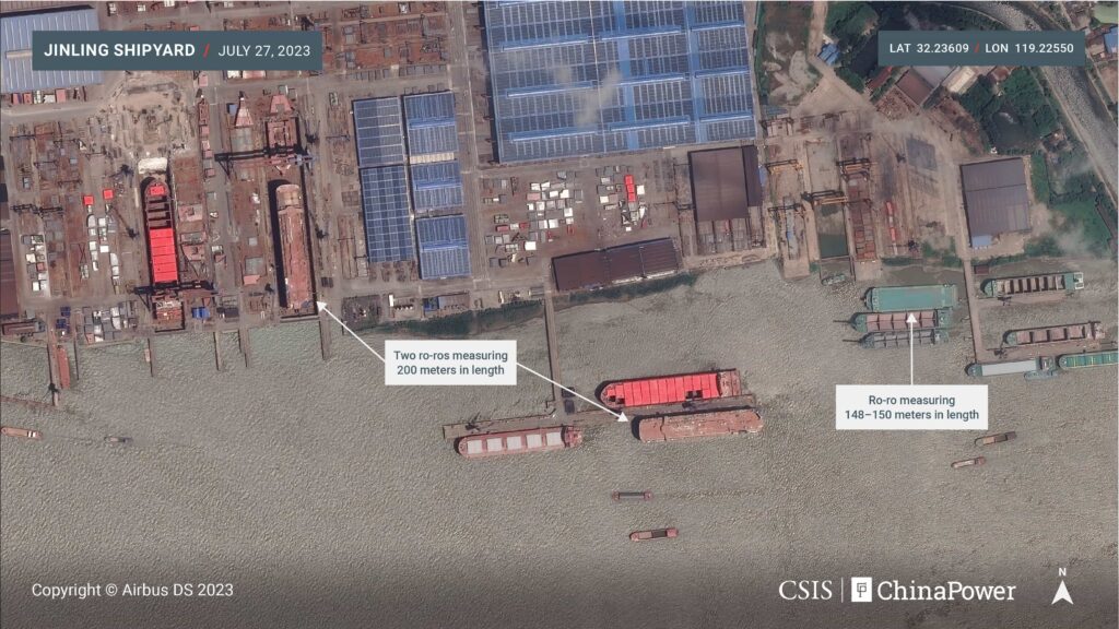 Jinling Shipyard ro-ros